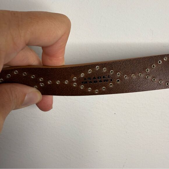 Isabel Marant Liliana Studded Belt 75 - Picture 6 of 8